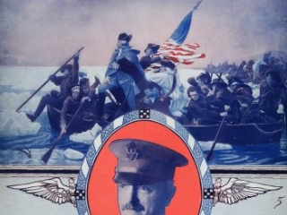 “Just Like Washington Crossed the Delaware, General Pershing Will Cross the Rhine,” Words by Howard Johnson, Music by George W. Meyer, New York: Leo Feist, Inc., 1918