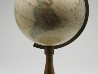 Terrestrial globe made by Gilman Joslin, 1890s