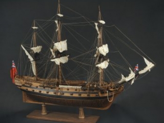 Model of HMS Roebuck, W. M. Brown, ca. 1834