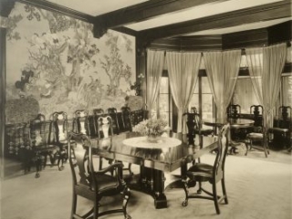 Dining Room at Weld by Thomas E. Marr, 1905