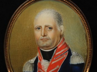 Jacob Kingsbury portrait miniature, ca. 1802-1804