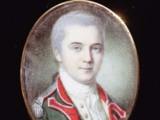 James Hamilton portrait miniature by Charles Willson Peale, ca. 1778-1779