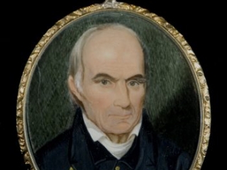 Samuel Ashe portrait miniature, early 19th century