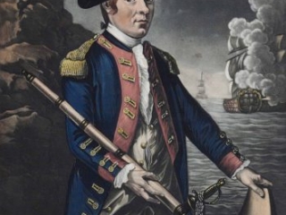 Capt. John Paul Jones. Commander of a Squadron of Ships in the Service of France and America. (London: Printed for R. Sayer and J. Bennett, 7 February 1780). Christie’s, Fine Printed Books and Manuscripts Including Americana, sale 14998, New York, December 5, 2017