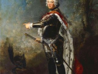 Frederick II, King of Prussia by Antoine Pesne, 1747-48