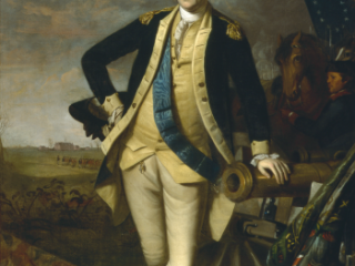 George Washington at Princeton by Charles Willson Peale, 1779