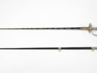 Congressional presentation sword and scabbard, C. Liger, Paris, France, 1785