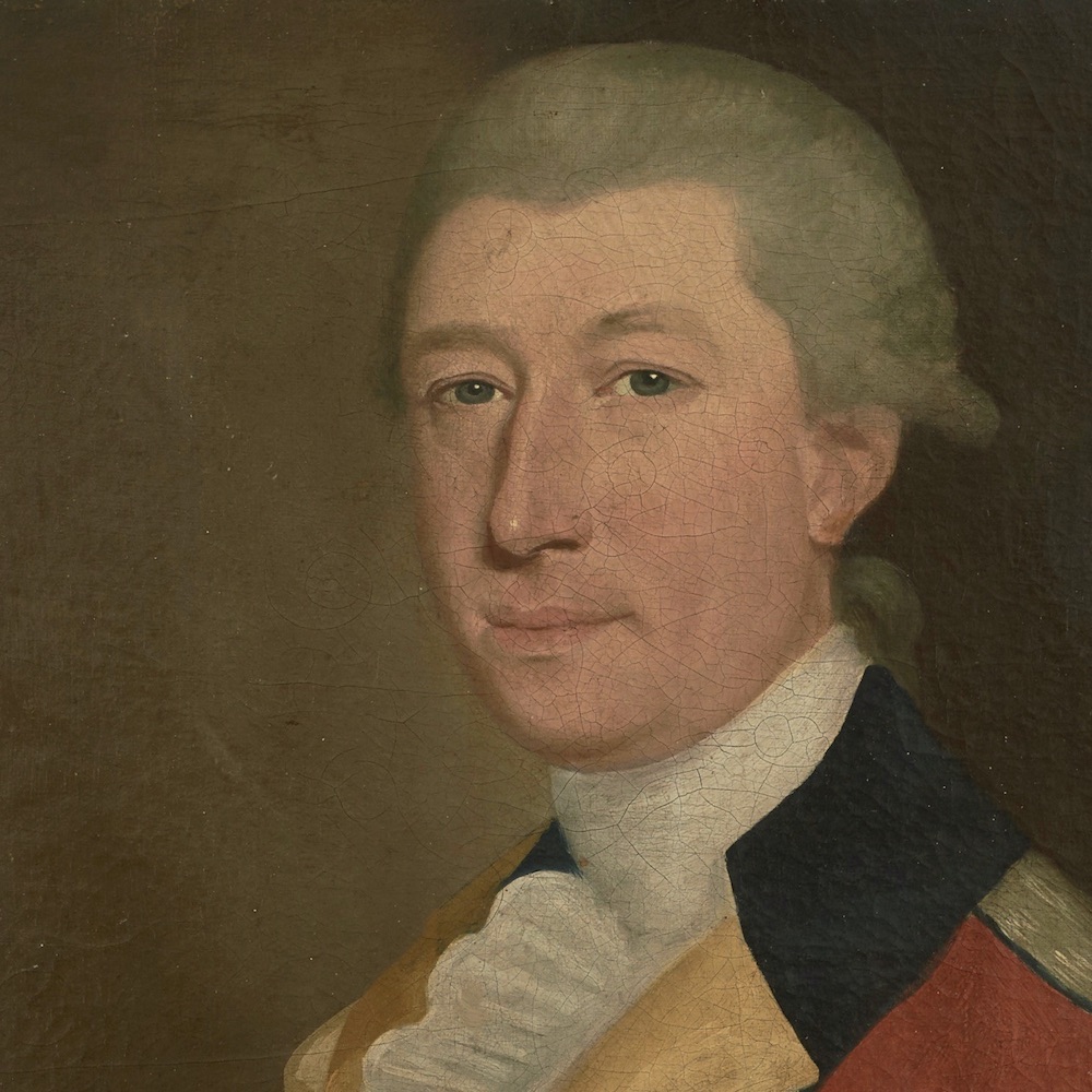 James DeLancey, a New York LoyaliJames DeLancey, a Loyalist officer, is seen here in uniform in a portrait painted in New York City during the Revolutionary War.