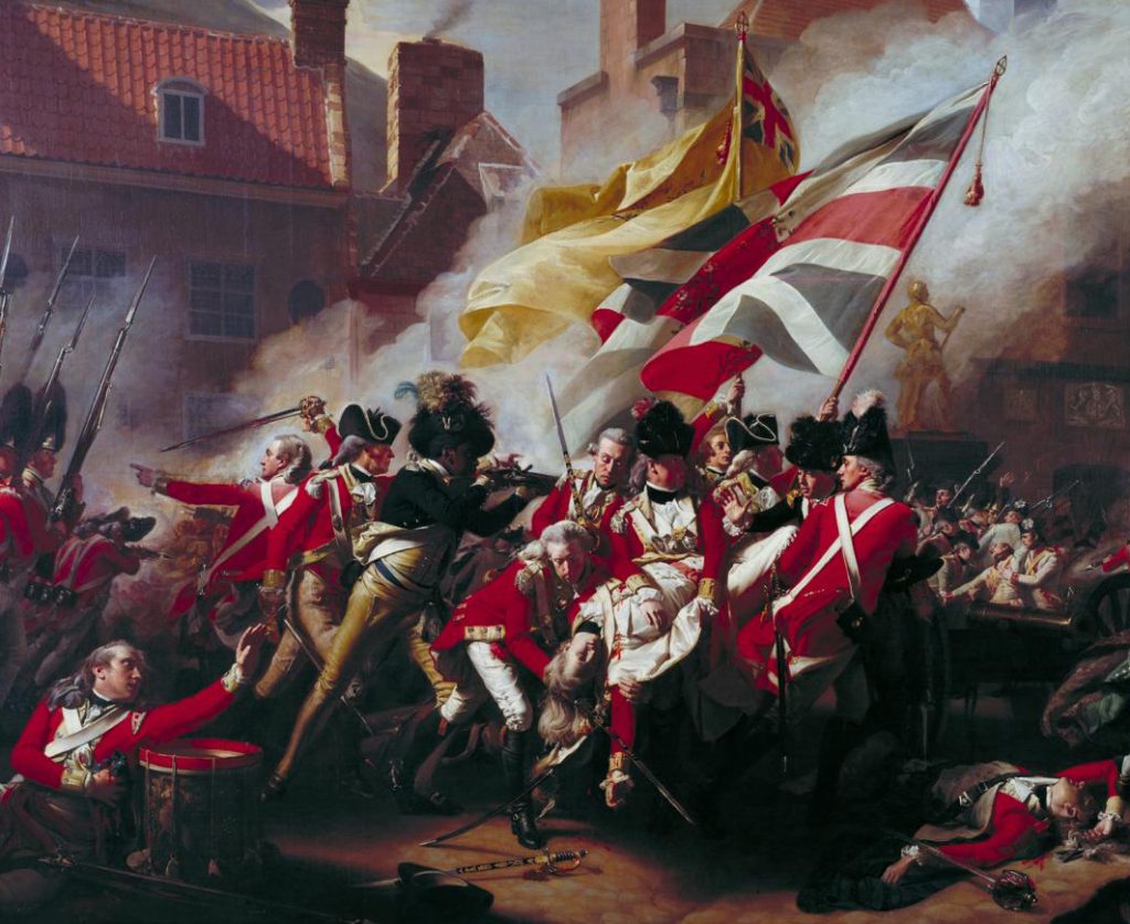 Ten Great Revolutionary War Paintings, 17751790 The American