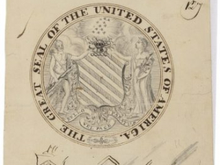 Francis Hopkinson, design for the Great Seal, 1780, U.S. Department of State