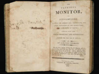 L2021M89 1810 M The patriots monitor title page opening large